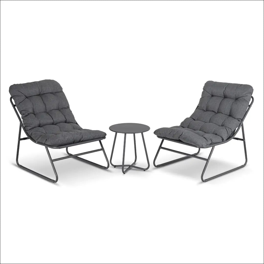 Lauko baldų komplektas pilkos spalvos TE1232 - €162 Save 15% 100-200, __label:Pristatymas 5-14 d.d., elite, uzsakomi
