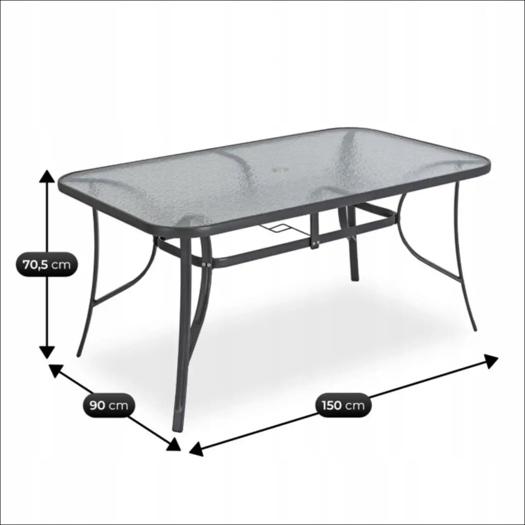 Lauko baldų komplektas pilkos spalvos TE560 - €277 Save 15% __label:Pristatymas 5-14 d.d., elite, over-200, uzsakomi