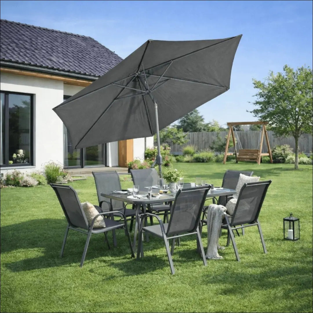 Lauko baldų komplektas pilkos spalvos TE560 - €277 Save 15% __label:Pristatymas 5-14 d.d., elite, over-200, uzsakomi