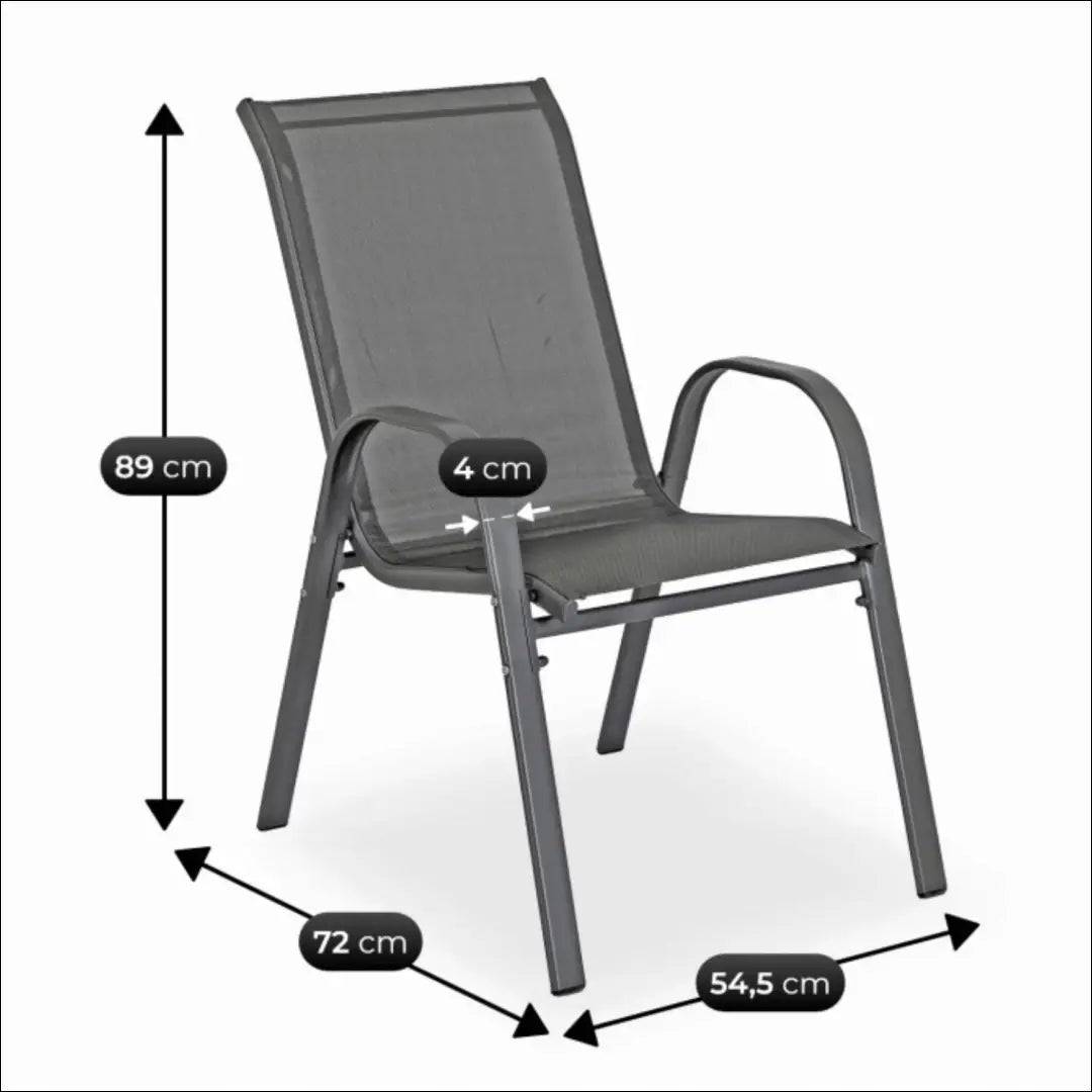 Lauko baldų komplektas pilkos spalvos TE560 - €277 Save 15% __label:Pristatymas 5-14 d.d., elite, over-200, uzsakomi