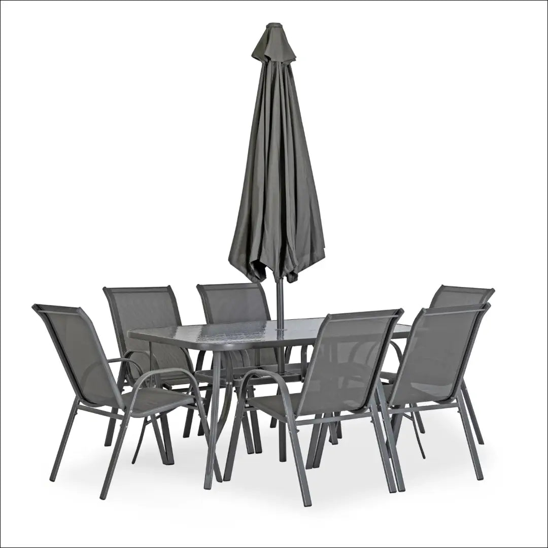 Lauko baldų komplektas pilkos spalvos TE560 - €277 Save 15% __label:Pristatymas 5-14 d.d., elite, over-200, uzsakomi