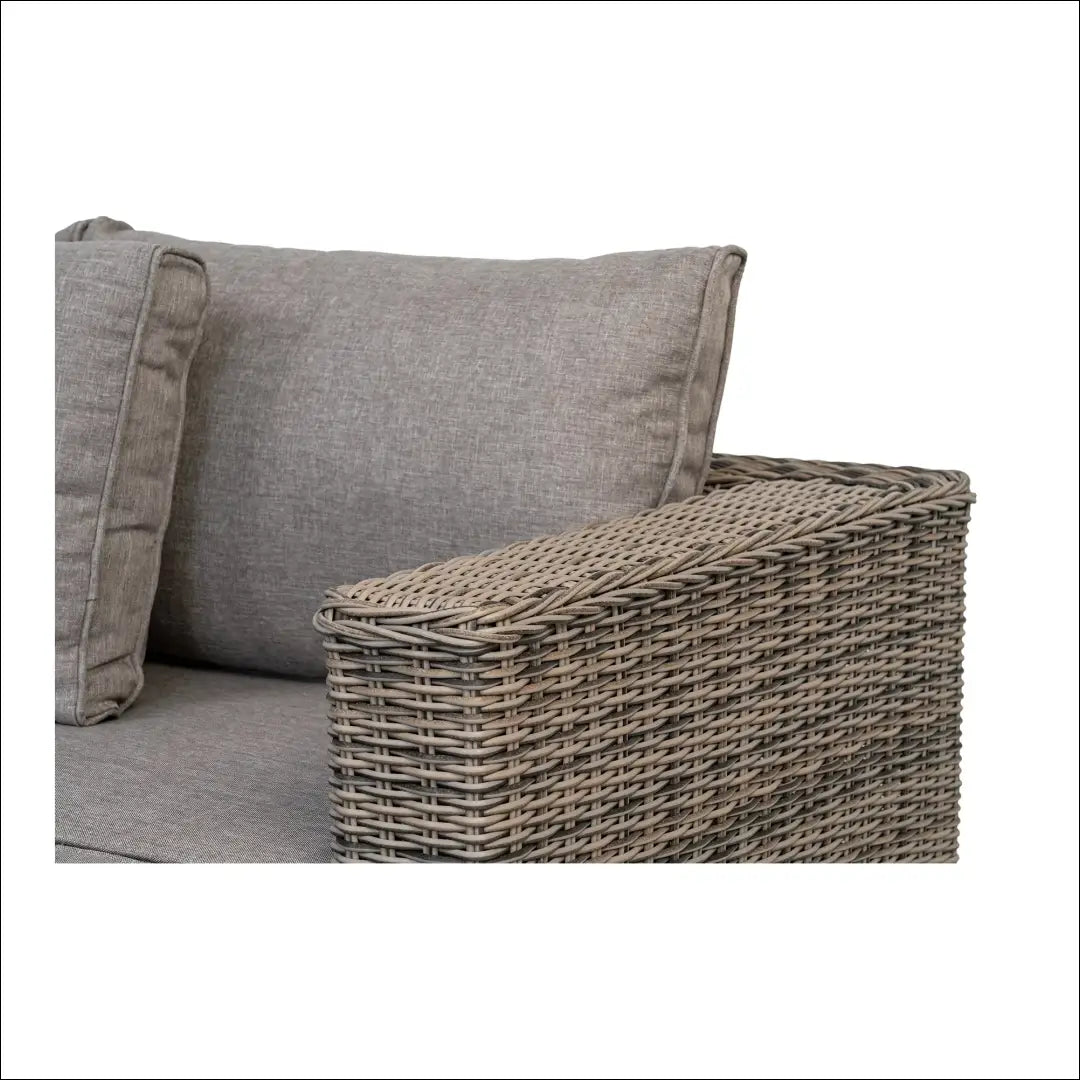 Lauko baldų komplektas poliratanas pilka su pagalvėlėmis RD1118 - €2,437 Save 15% __label:Pristatymas 5-14 d.d., Kubu