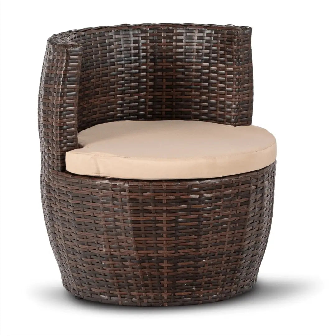 Lauko baldų komplektas smėlio spalvos / rudos TE1206 - €260 Save 15% __label:Pristatymas 5-14 d.d., elite, Meble