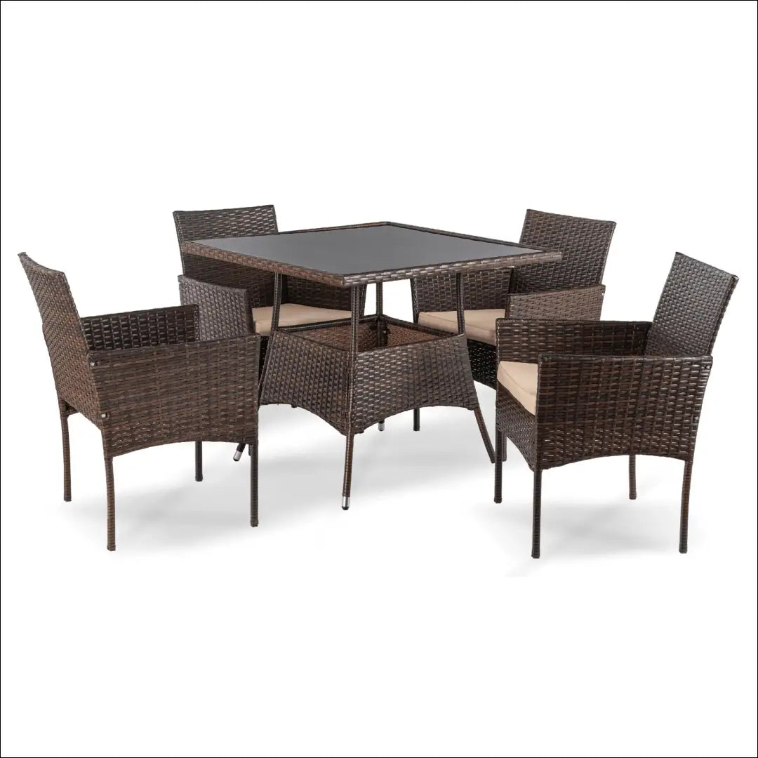 Lauko baldų komplektas smėlio spalvos / rudos TE1209 - €390 Save 15% __label:Pristatymas 5-14 d.d., elite, over-200,