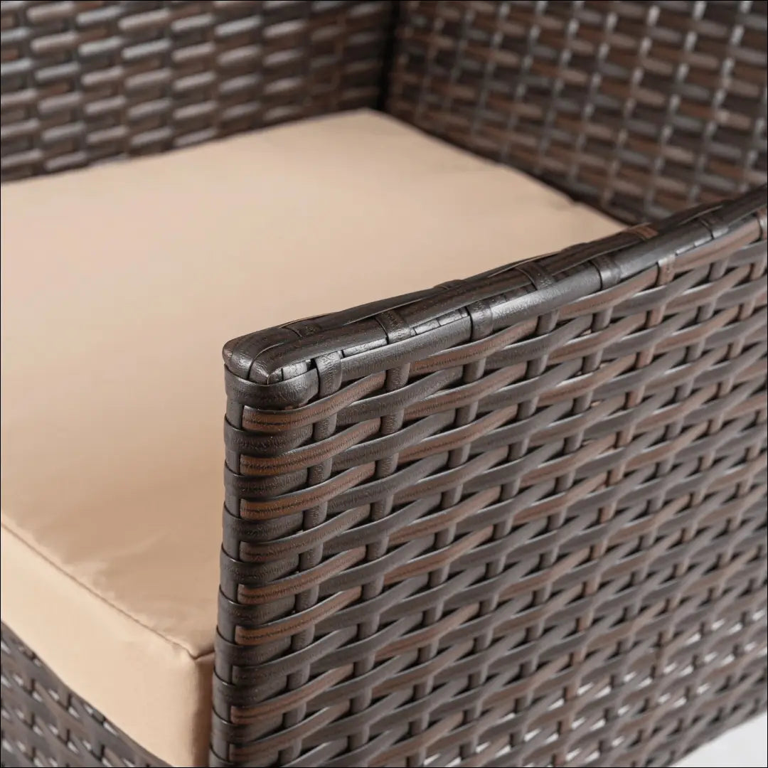 Lauko baldų komplektas smėlio spalvos / rudos TE1209 - €390 Save 15% __label:Pristatymas 5-14 d.d., elite, over-200,
