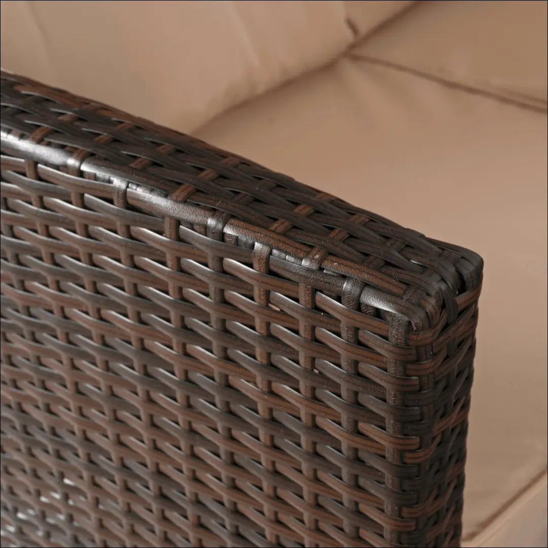 Lauko baldų komplektas smėlio spalvos / rudos TE1210 - €612 Save 15% __label:Pristatymas 5-14 d.d., elite, over-200,