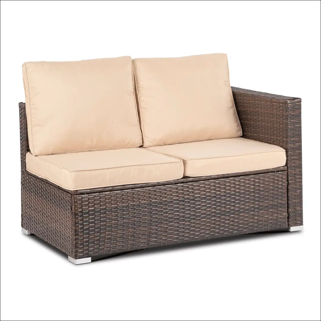 Lauko baldų komplektas smėlio spalvos / rudos TE1212 - €469 Save 15% __label:Pristatymas 5-14 d.d., elite, Meble