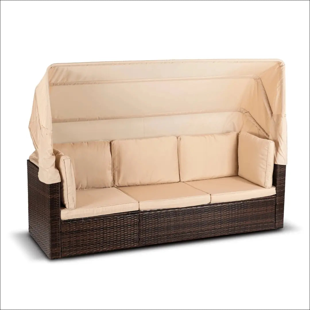 Lauko baldų komplektas smėlio spalvos / rudos TE1229 - €682 Save 15% __label:Pristatymas 5-14 d.d., elite, Meble