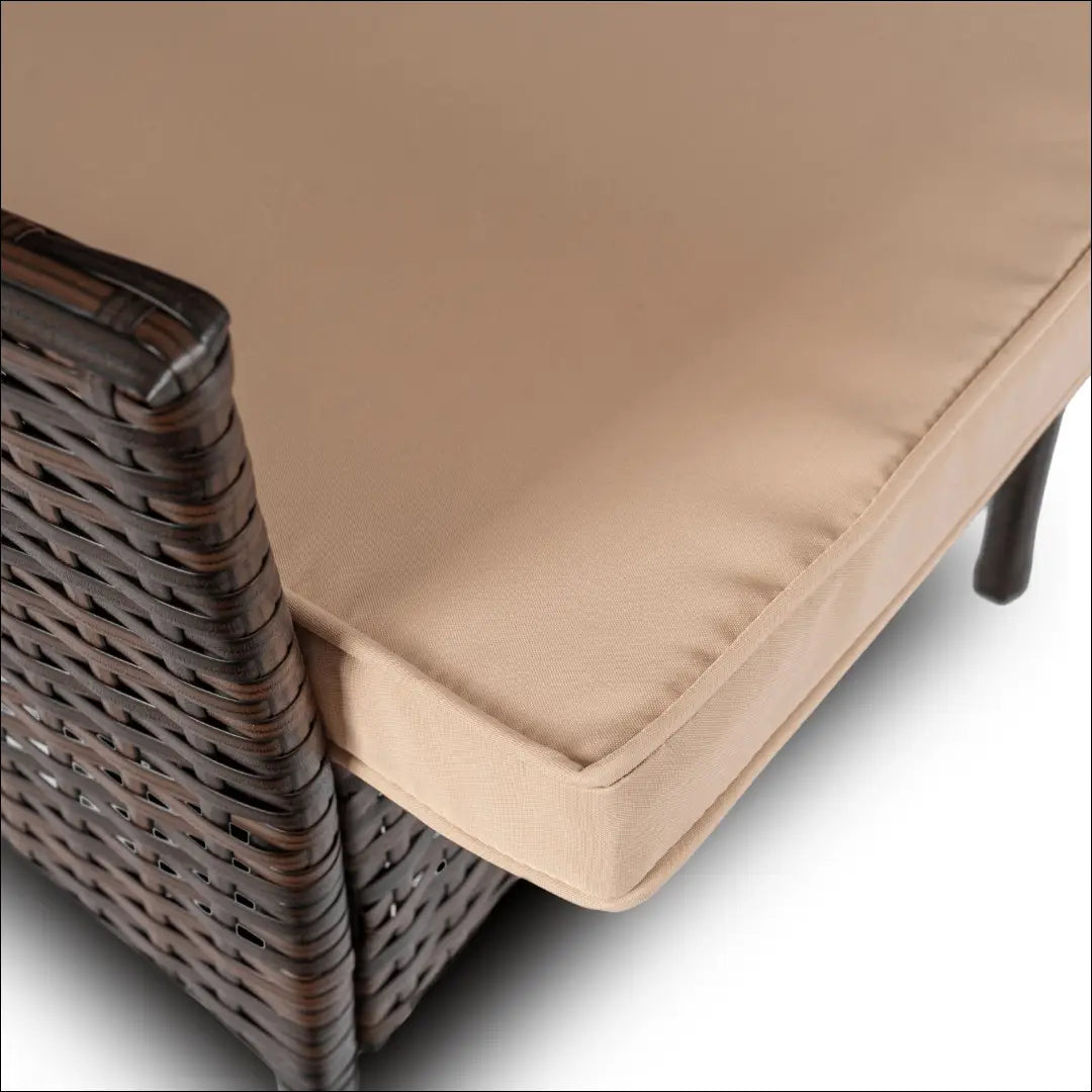 Lauko baldų komplektas smėlio spalvos / rudos TE1235 - €416 Save 15% __label:Pristatymas 5-14 d.d., elite, over-200,