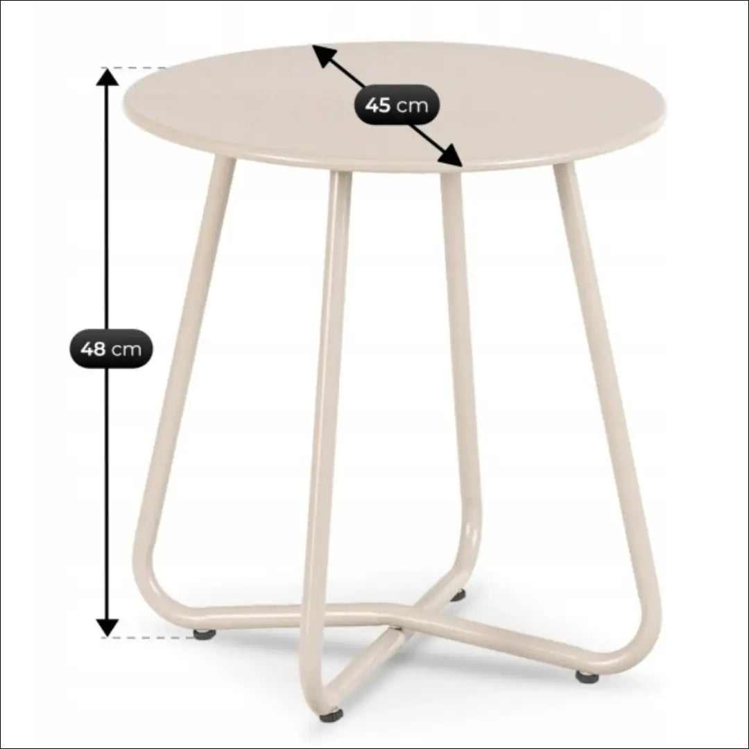 Lauko baldų komplektas smėlio spalvos TE1224 - €154 Save 15% 100-200, __label:Pristatymas 5-14 d.d., elite, uzsakomi