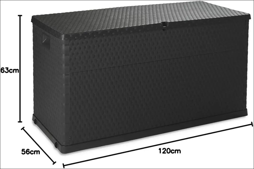 Lauko daiktadėžė LI817 - €30 Save 65% 25-50, __label:Pristatymas 1-2 d.d., color-ruda, material-plastikas, pazeistas