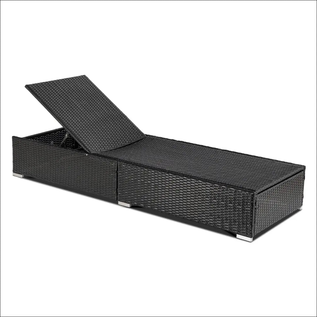 Lauko fotelis iš ratano juodos spalvos / rudos TE1226 - €210 Save 15% __label:Pristatymas 5-14 d.d., elite, Meble