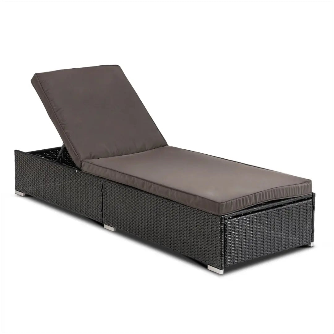 Lauko fotelis iš ratano juodos spalvos / rudos TE1226 - €210 Save 15% __label:Pristatymas 5-14 d.d., elite, Meble