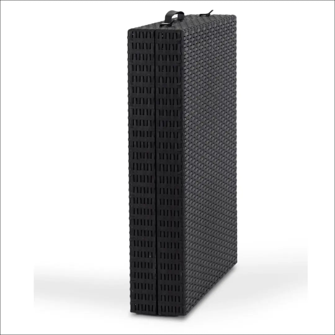 Lauko fotelis iš ratano juodos spalvos TE452 - €128 Save 15% 100-200, __label:Pristatymas 5-14 d.d., elite, Meble
