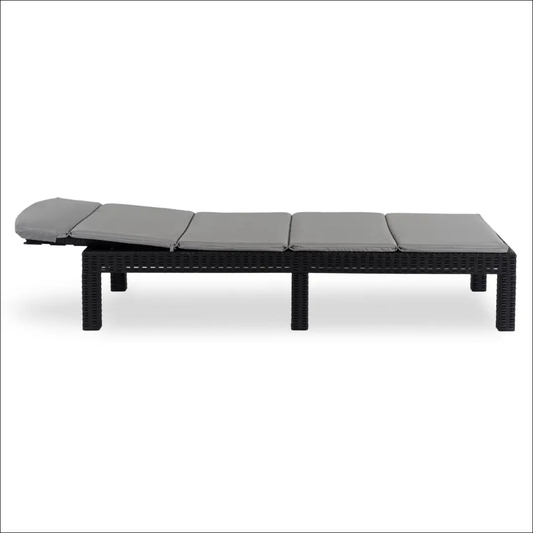 Lauko fotelis iš ratano juodos spalvos TE452 - €128 Save 15% 100-200, __label:Pristatymas 5-14 d.d., elite, Meble
