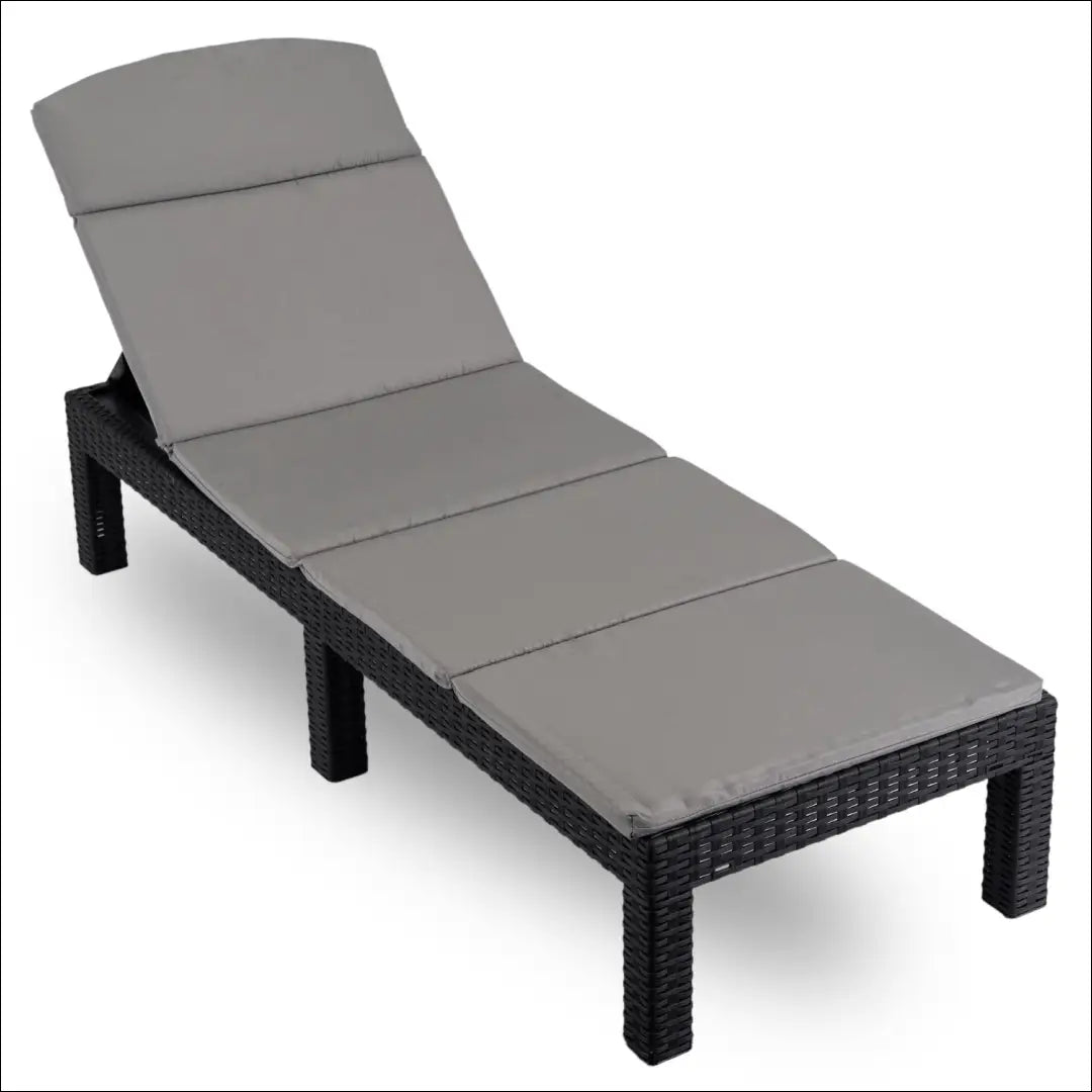 Lauko fotelis iš ratano juodos spalvos TE452 - €128 Save 15% 100-200, __label:Pristatymas 5-14 d.d., elite, Meble