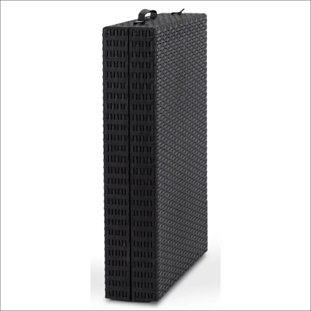 Lauko fotelis iš ratano juodos spalvos TE535 - €92 Save 15% 50-100, __label:Pristatymas 5-14 d.d., elite, Meble