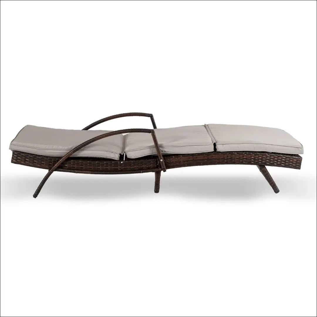 Lauko fotelis iš ratano pilkos spalvos / rudos TE1234 - €218 Save 15% __label:Pristatymas 5-14 d.d., elite, Meble