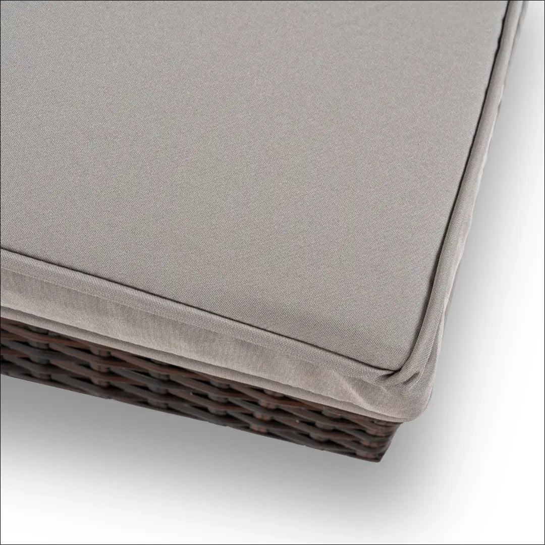 Lauko fotelis iš ratano pilkos spalvos / rudos TE1234 - €218 Save 15% __label:Pristatymas 5-14 d.d., elite, Meble