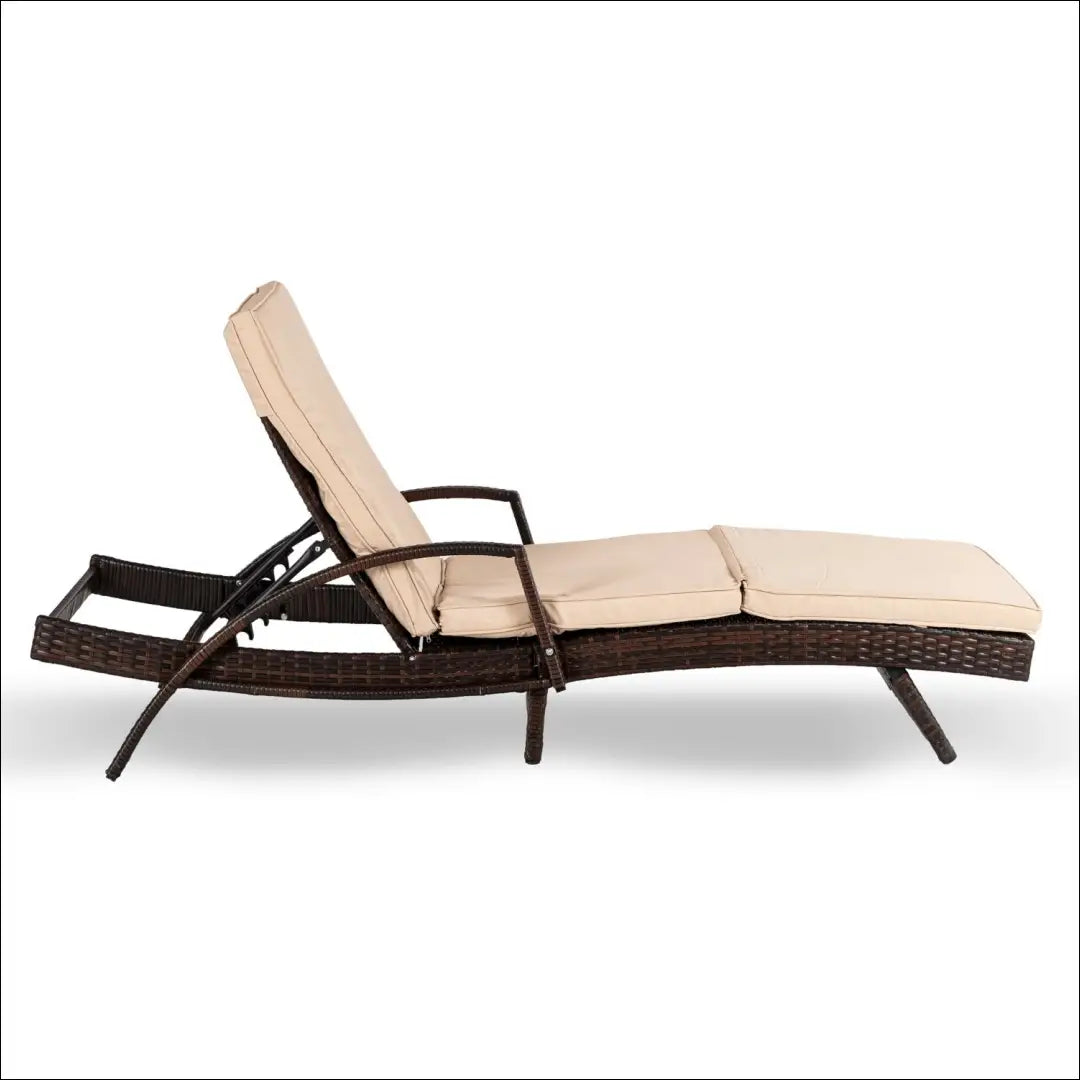Lauko fotelis iš ratano smėlio spalvos / rudos TE1233 - €218 Save 15% __label:Pristatymas 5-14 d.d., elite, Meble