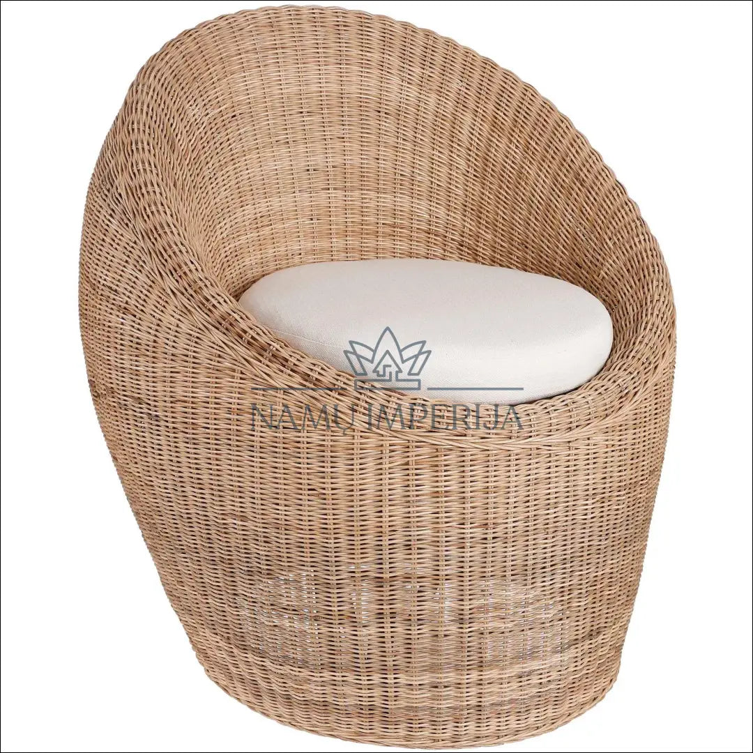 Lauko fotelis LI390 - €135 Save 70% 100-200, __label:Pristatymas 1-2 d.d., color-kremas, color-ruda, lauko baldai €100
