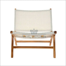 Laadige pilt üles galeriivaatesse Lauko fotelis LI500 - €209 Save 50% color-balta, color-ruda, foteliai, lauko baldai, material-medzio-masyvas Balta
