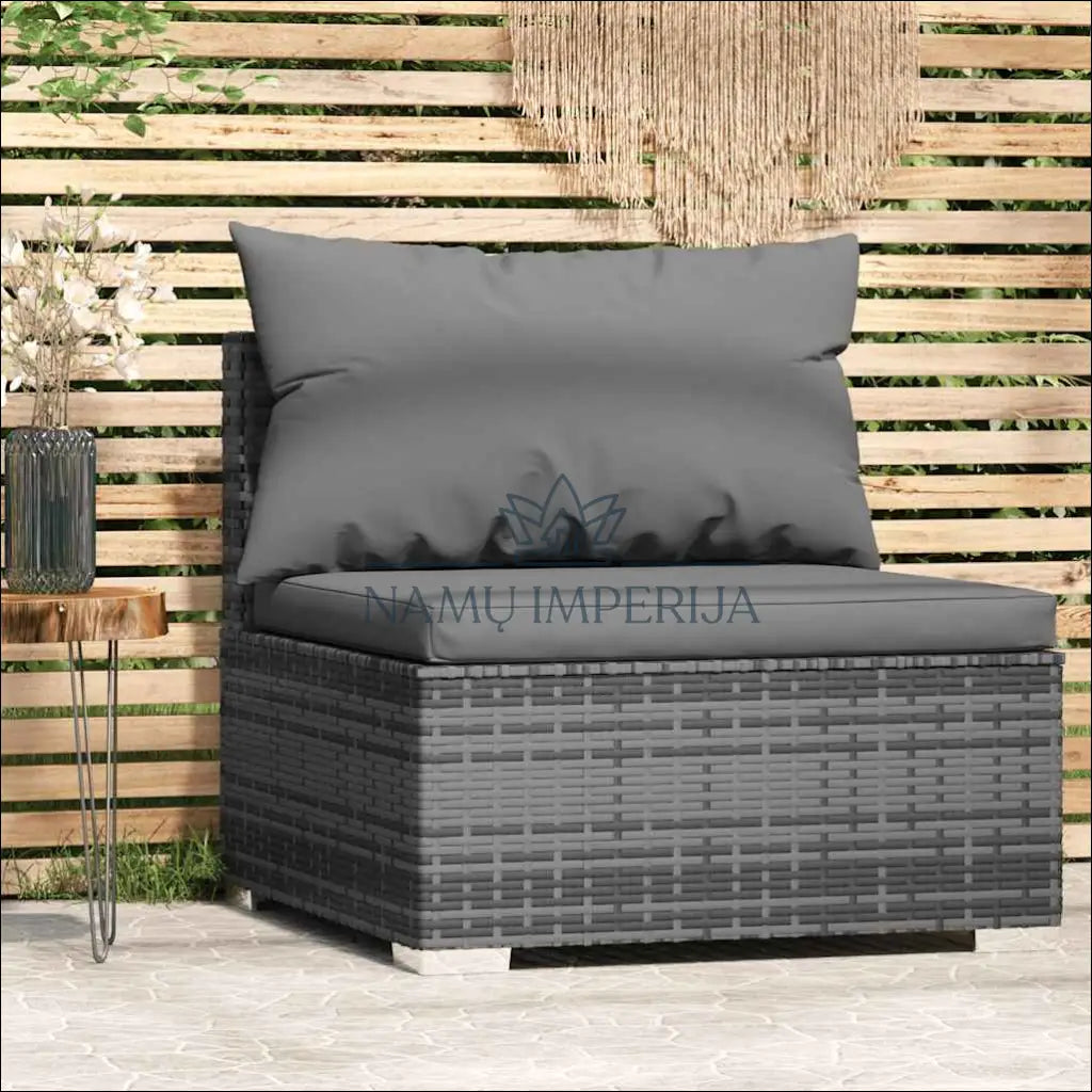 Lauko fotelis LI739 - €43 Save 50% 25-50, __label:Pristatymas 1-2 d.d., color-juoda, lauko baldai, material-poliesteris