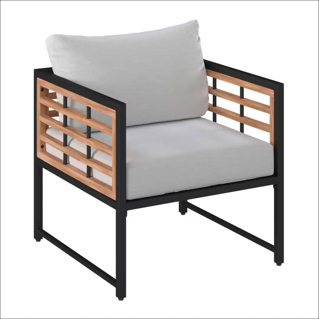 Lauko fotelis LI882 - €105 Save 50% 100-200, __label:Pristatymas 1-2 d.d., color-juoda, color-pilka, color-ruda €100