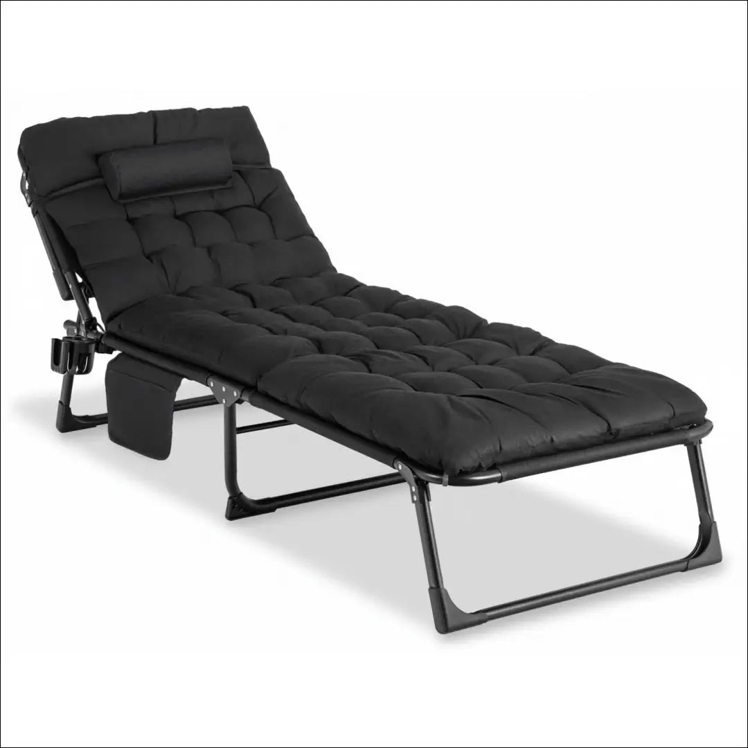 Lauko gultas su audiniu juodos spalvos TE1087 - €77 Save 15% 50-100, __label:Pristatymas 5-14 d.d., elite, Meble
