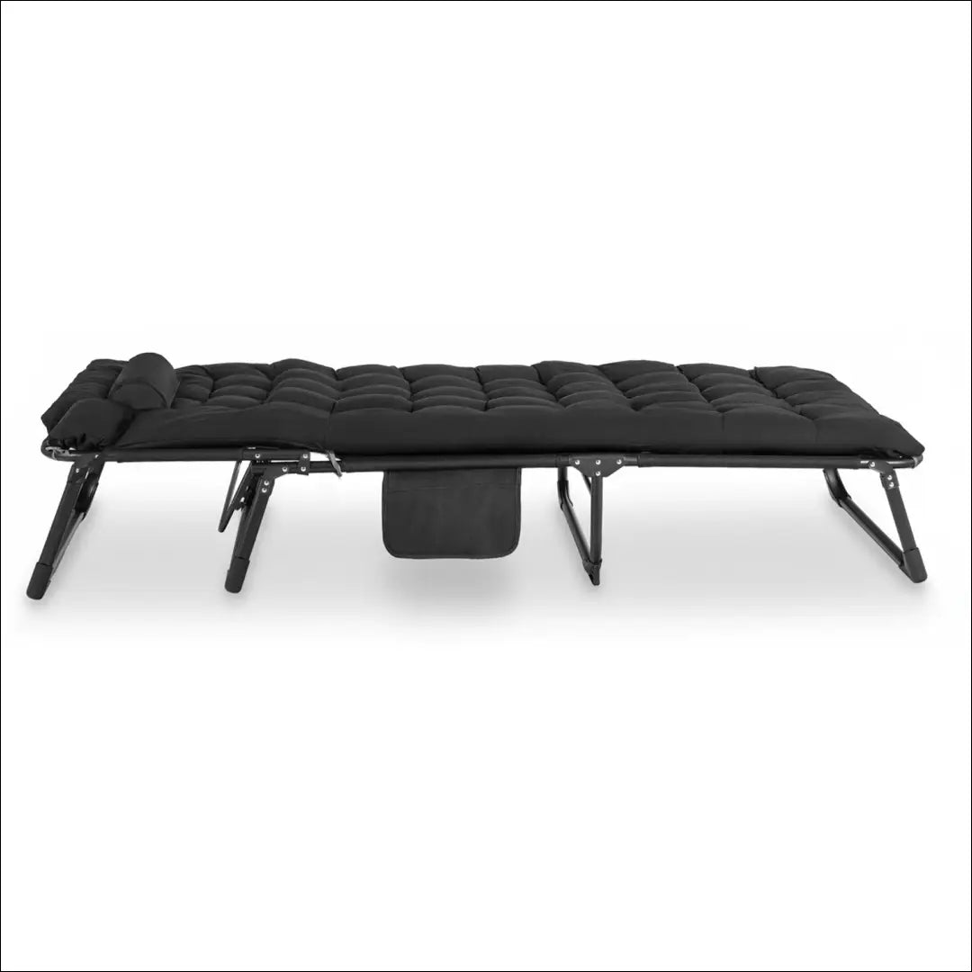 Lauko gultas su audiniu juodos spalvos TE1087 - €77 Save 15% 50-100, __label:Pristatymas 5-14 d.d., elite, Meble