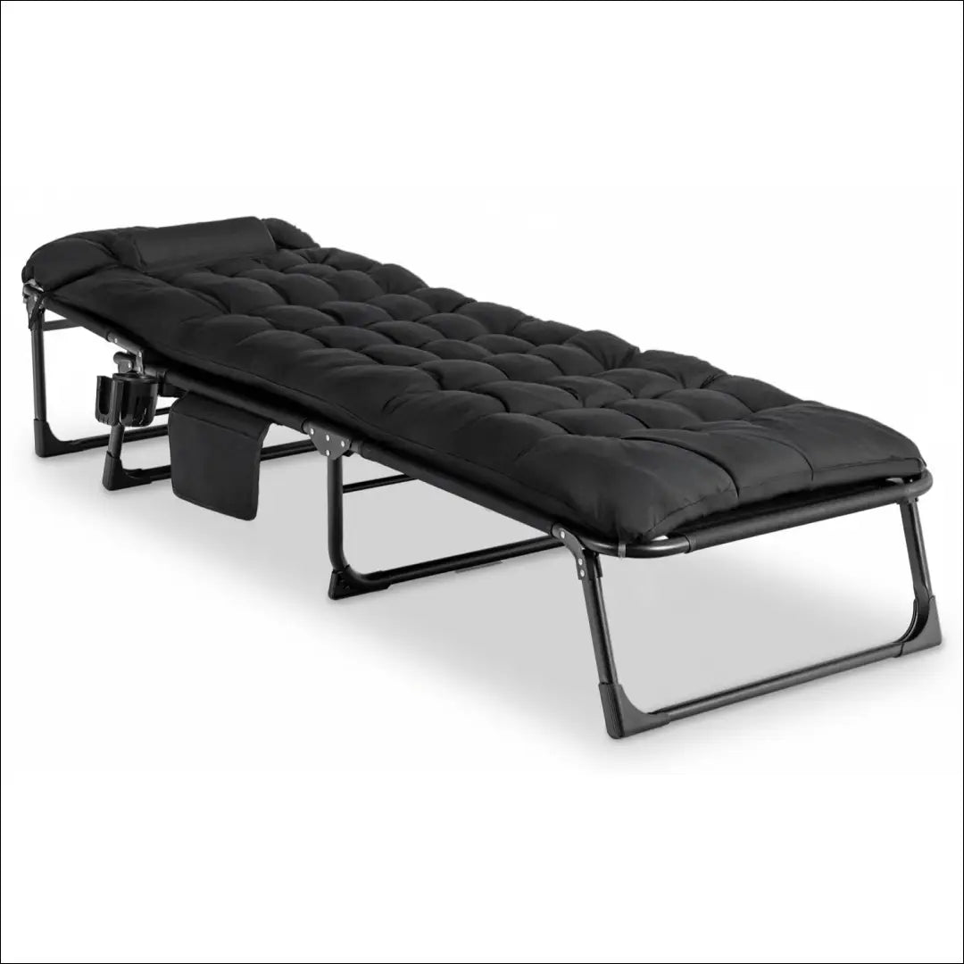 Lauko gultas su audiniu juodos spalvos TE1087 - €77 Save 15% 50-100, __label:Pristatymas 5-14 d.d., elite, Meble
