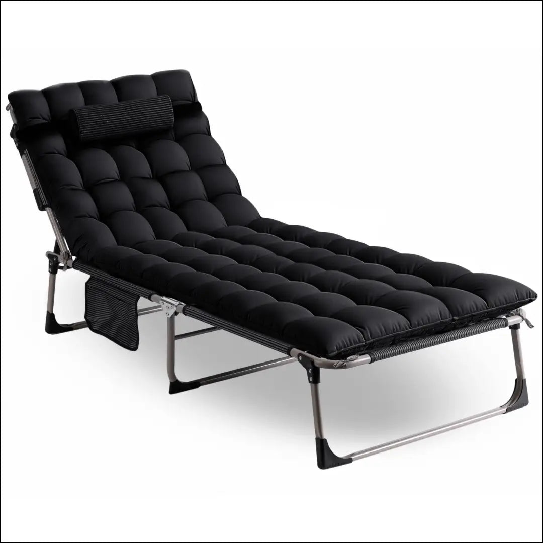 Lauko gultas su audiniu juodos spalvos TE477 - €54 Save 15% 50-100, __label:Pristatymas 5-14 d.d., elite, Meble