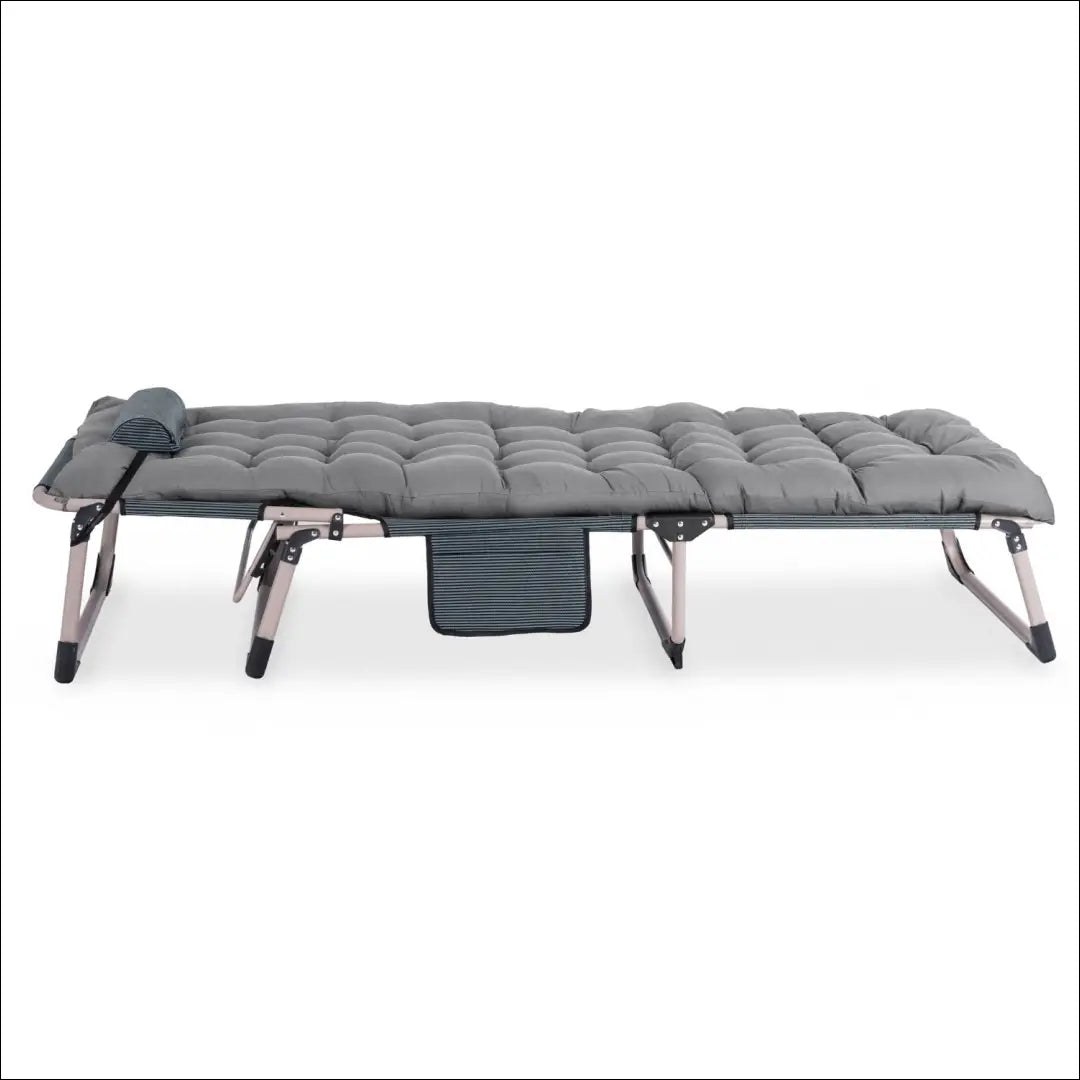 Lauko gultas su audiniu pilkos spalvos TE1089 - €77 Save 15% 50-100, __label:Pristatymas 5-14 d.d., elite, Meble