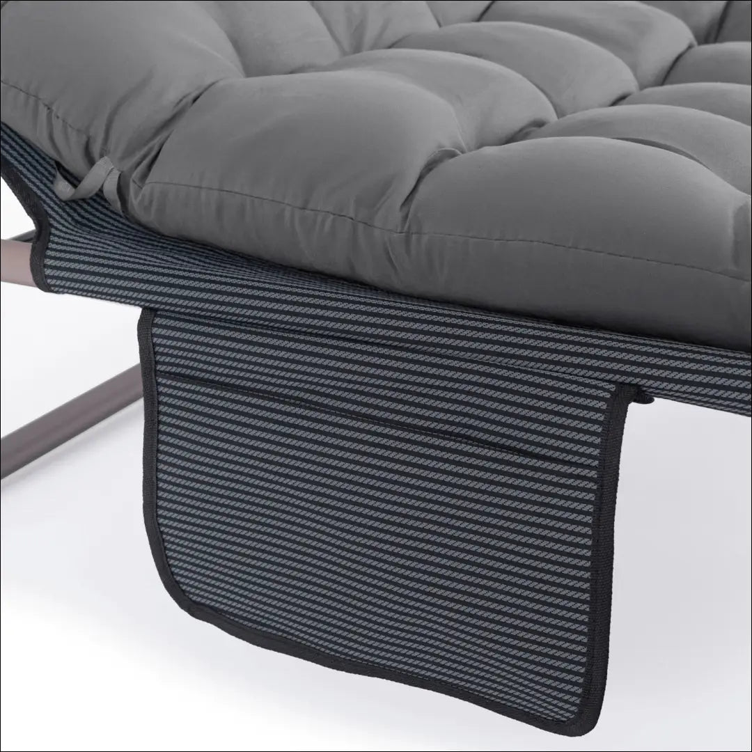 Lauko gultas su audiniu pilkos spalvos TE1089 - €77 Save 15% 50-100, __label:Pristatymas 5-14 d.d., elite, Meble