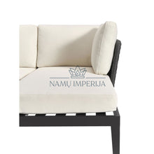 Įkelti vaizdą į galerijos rodinį, Lauko kampinė sofa LI385 - color-kremas, color-pilka, lauko
