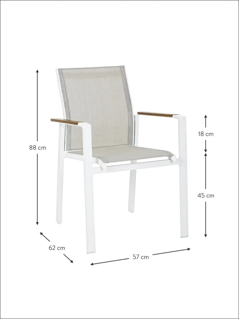 Lauko kėdė LI397 - €45 Save 60% 25-50, __label:Pristatymas 1-2 d.d., color-balta, color-pilka, color-ruda €25 to €50