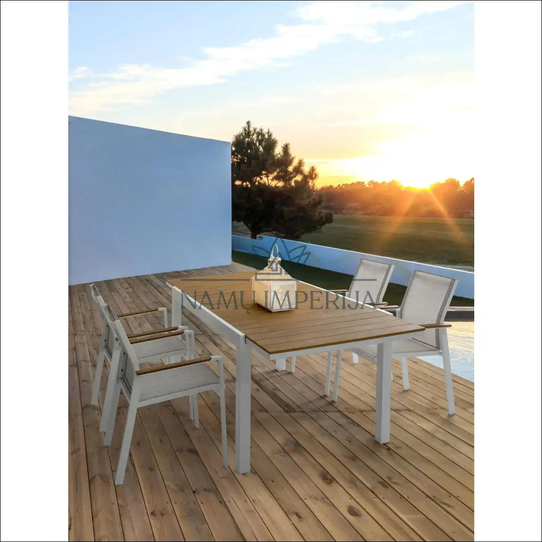 Lauko kėdė LI397 - €45 Save 60% 25-50, __label:Pristatymas 1-2 d.d., color-balta, color-pilka, color-ruda €25 to €50
