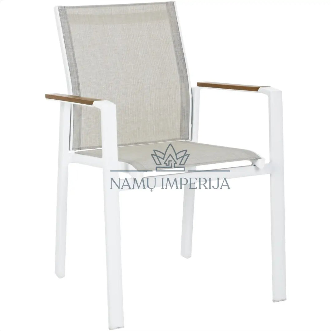 Lauko kėdė LI397 - €54 Save 55% 50-100, color-balta, color-pilka, color-ruda, lauko baldai Balta | Namų imperija