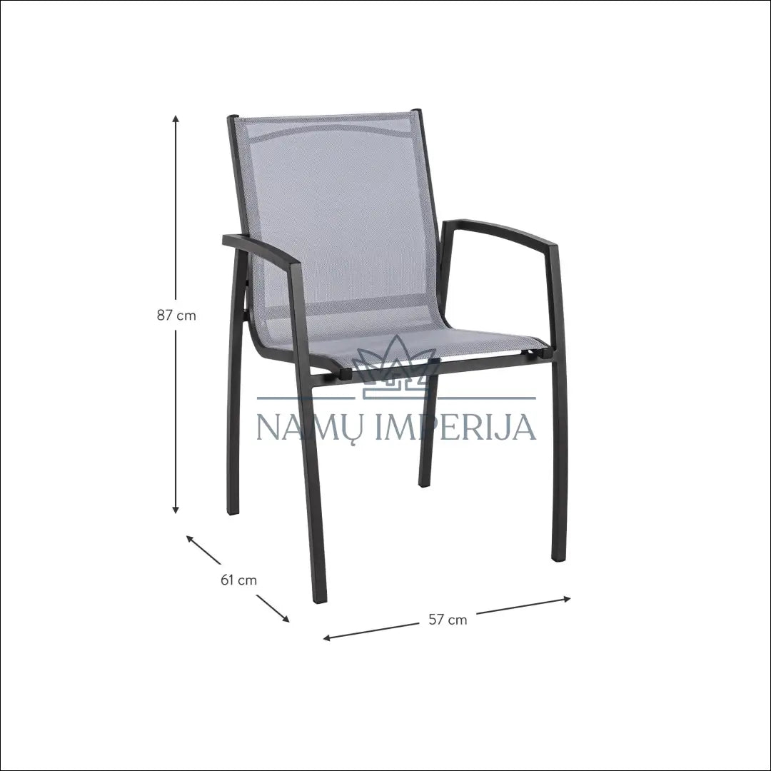 Lauko kėdė LI409 - €44 Save 60% 25-50, __label:Pristatymas 1-2 d.d., color-pilka, lauko baldai, lauko-kedes €25 to €50