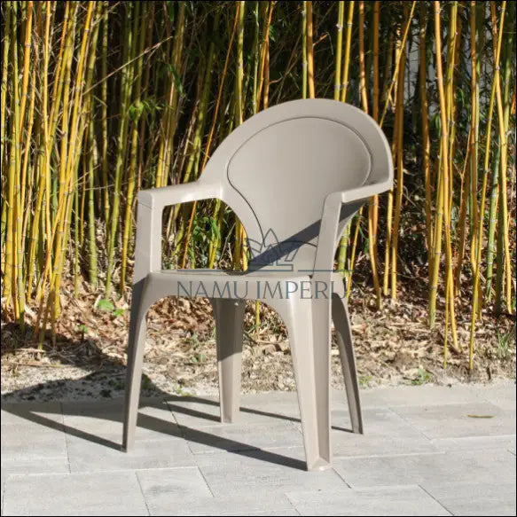 Lauko kėdė LI470 - €59 Save 50% 50-100, color-smelio, lauko baldai, lauko-kedes, material-polipropilenas baldai
