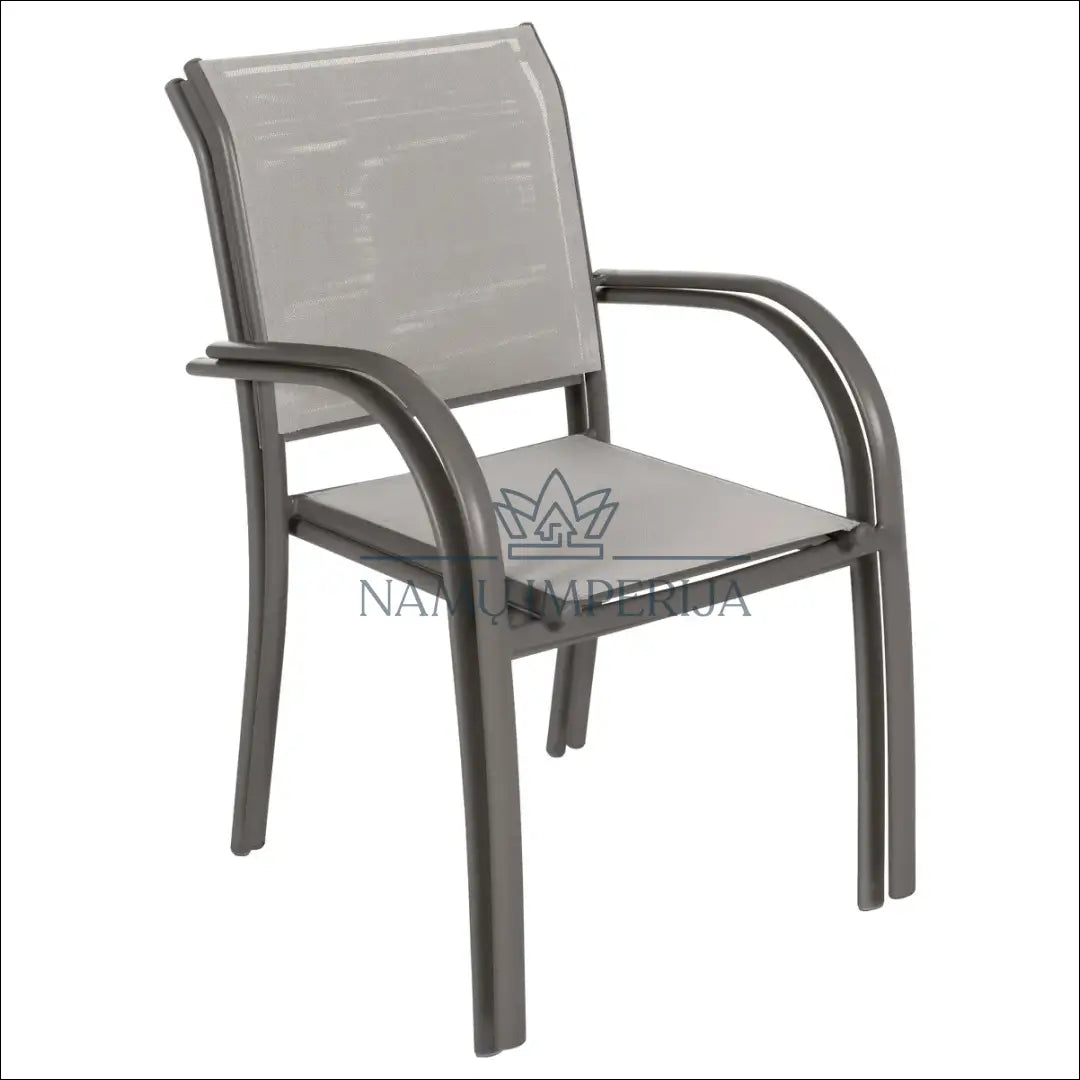 Lauko kėdė LI804 - €62 Save 50% 50-100, __label:Pristatymas 1-2 d.d., color-juoda, color-pilka, lauko baldai €50