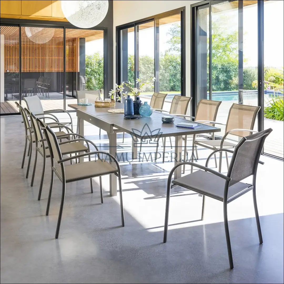 Lauko kėdė LI804 - €62 Save 50% 50-100, __label:Pristatymas 1-2 d.d., color-juoda, color-pilka, lauko baldai €50