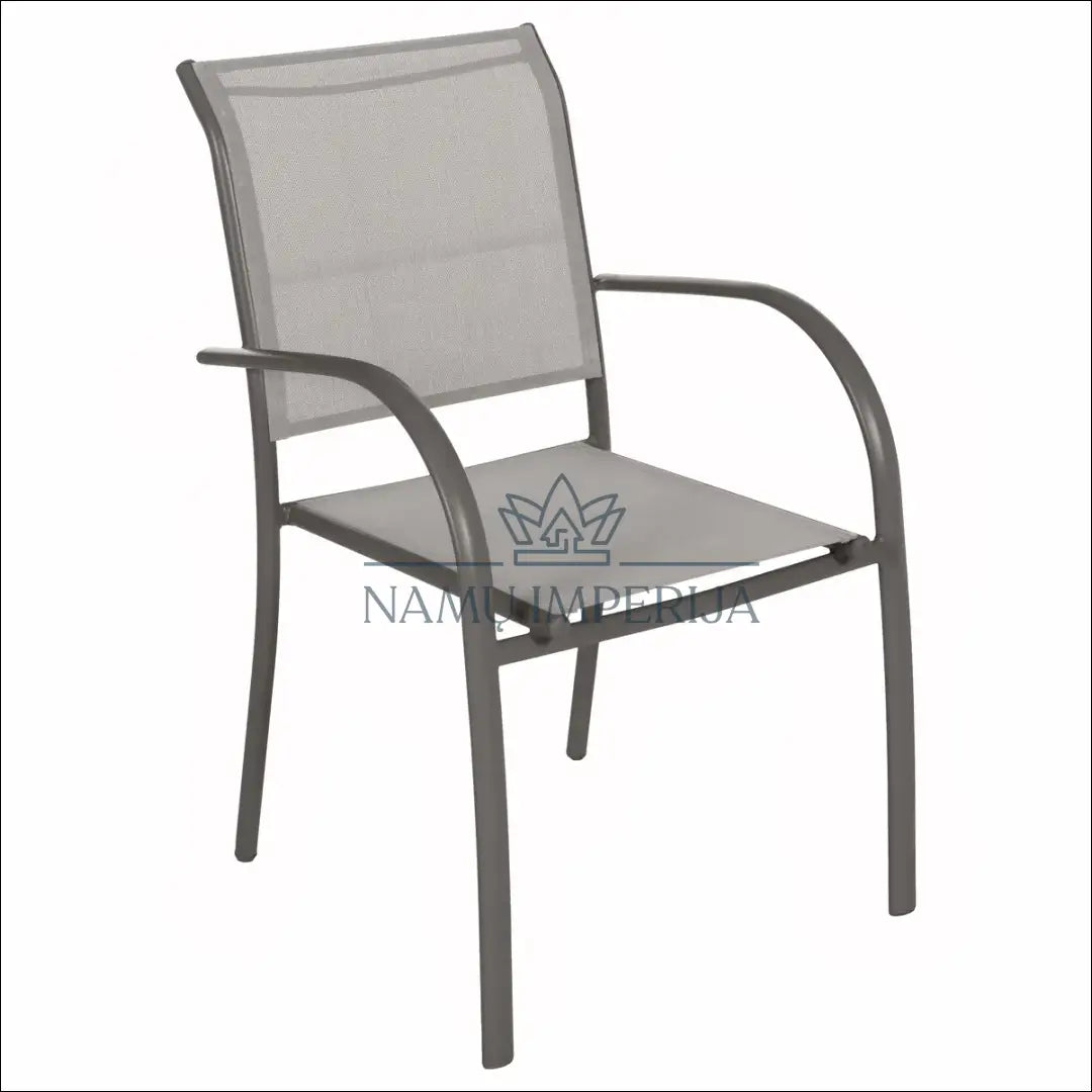 Lauko kėdė LI804 - €62 Save 50% 50-100, __label:Pristatymas 1-2 d.d., color-juoda, color-pilka, lauko baldai €50