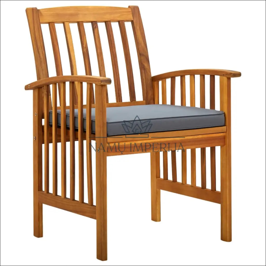 Lauko kėdė su paminkštinimu LI590 - €95 Save 50% 50-100, __label:Pristatymas 1-2 d.d., color-pilka, color-ruda, lauko