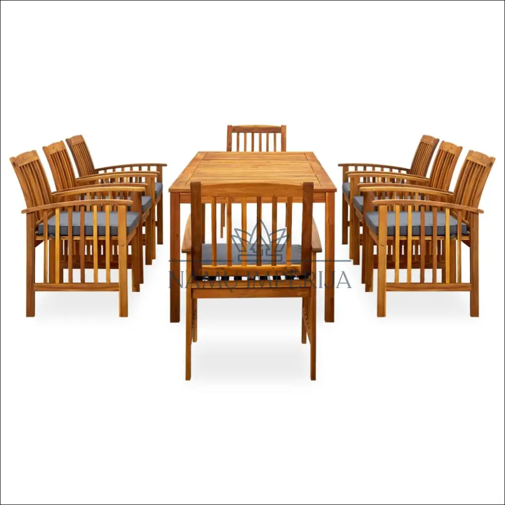 Lauko kėdė su paminkštinimu LI590 - €95 Save 50% 50-100, __label:Pristatymas 1-2 d.d., color-pilka, color-ruda, lauko