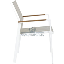 Įkelti vaizdą į galerijos rodinį, Lauko kėdė LI397 - 50-100, color-balta, color-pilka,
