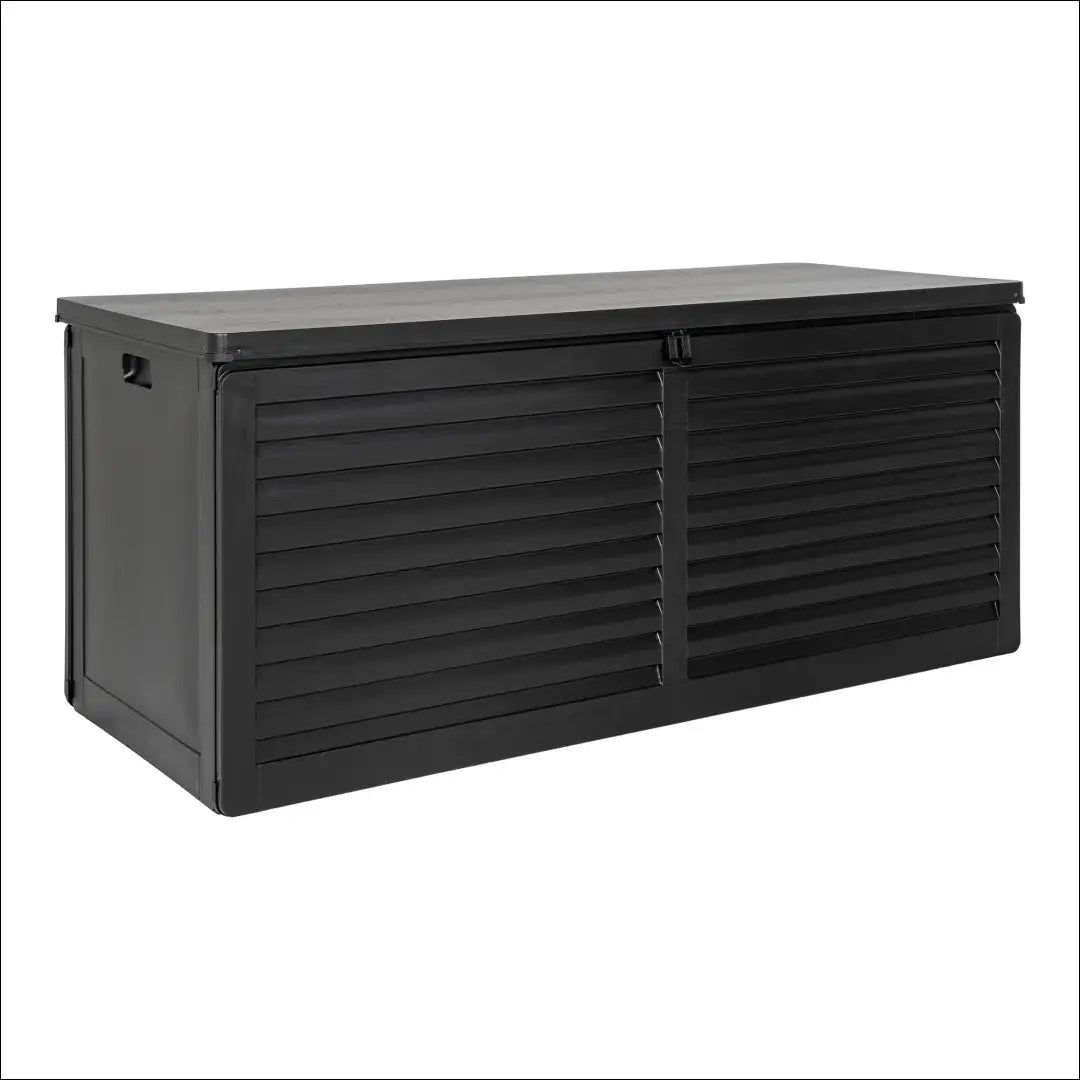 Lauko pagalvėlių dėžė plastikinė juoda 146,5x61x64,5 cm 490 L RD1180 - €140 Save 15% 100-200, __label:Pristatymas 5-14
