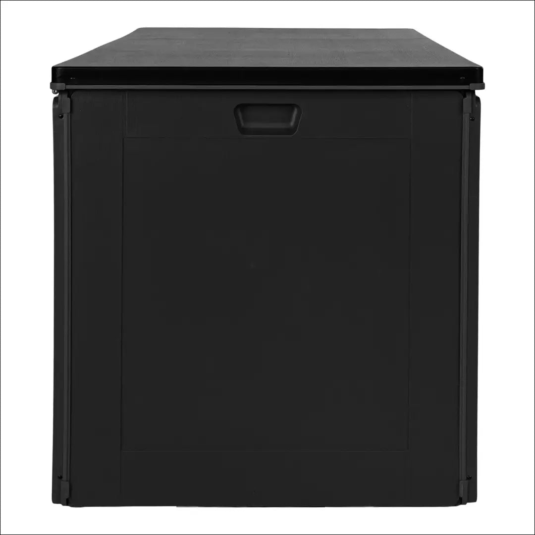 Lauko pagalvėlių dėžė plastikinė juoda 146,5x71x75 cm 680 L RD1179 - €211 Save 15% __label:Pristatymas 5-14 d.d.,