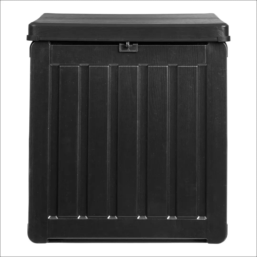 Lauko pagalvėlių dėžė plastikinė juoda 42,8x42,8x46,4 cm 76 L RD1181 - €41 Save 15% 25-50, __label:Pristatymas 5-14