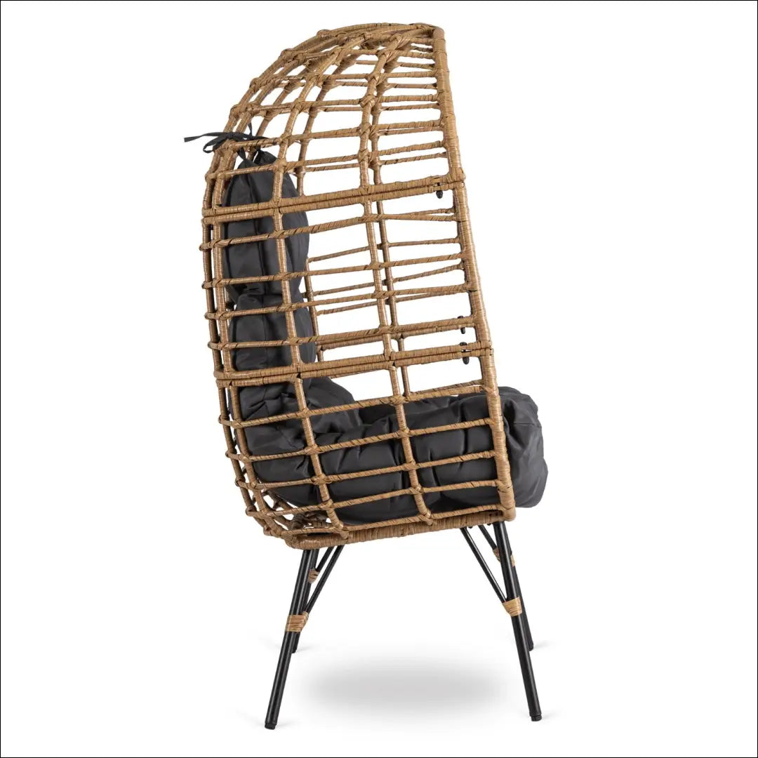 Lauko poilsio fotelis pilkos spalvos TE598 - €220 Save 15% __label:Pristatymas 5-14 d.d., elite, Fotele wypoczynkowe,